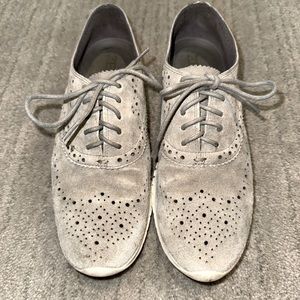 Cole Haan Zerogrand grey suede sneaker